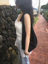 リボンティアードショルダーバッグ