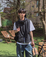 Lowell String Hooded Vest