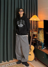Couple Winter Cropped Fleece Hoodie 4COLOR