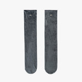 ベルベットミドルソックス(DEEP GRAY)