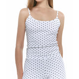 Polka Dot Sleeveless