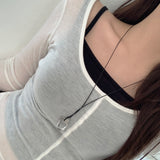 Nomad Ring Leather Necklace