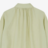 Big Pocket String Shirt Green