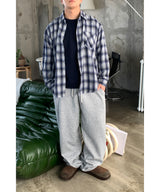 シーズニングチェックシャツ