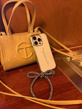 Starlit Cube Ribbon Keyring / TREEFORFIVE345