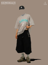 NA フロリダ マッシュ ハーフスリーブ Tシャツ