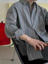 ASCLO Lyon Art Stripe Shirt (3color)
