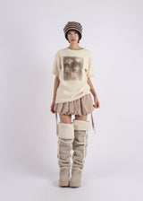 CABLE PUMPKIN SKIRT