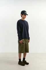 Comfort 3-Button Henley Neck (Navy)