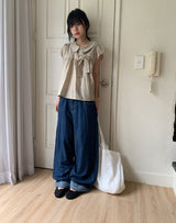 Sma Summer Wide Denim Pants