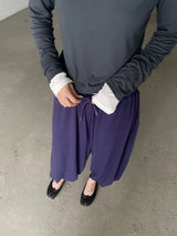 shirring loose pants