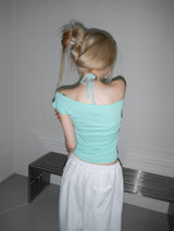 hazel knit crop  bratop(3 color) 
