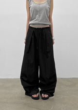 [MADE] Ronisel Nylon Tuck Banding Pants
