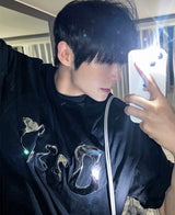 "Metallic Oasis Tee "