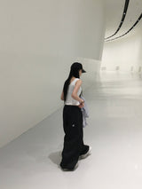 [Ritcore MADE] Mini Dot Wide Denim Pants (2c)