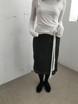 Amud Pintuck Midi Skirt (2color)