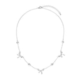 Triple Ribbon Necklace