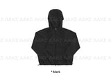 SHIRRING HOODED WIND JACKET