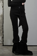 MONO RIB FOLDING PANTS