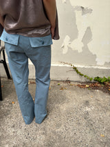 satin shirring top