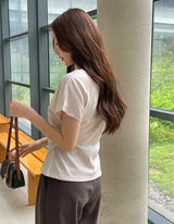 チャブル シャーリング ラップ スパン ショートスリーブ Tシャツ