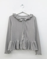 Mohave Frill Knit Cardigan (2 Colors)