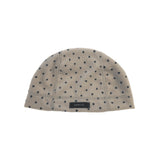 Mini Dot Fleece Beanie (grey)