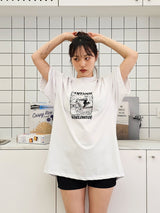 VENTIQUE スカルボードTシャツ 3color