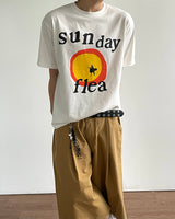 サンデープリントショートスリーブTシャツ