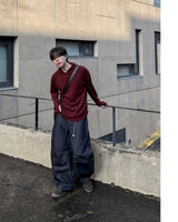 Brie Curved Raw Denim Pants