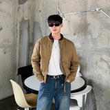 Dend Contrast Work Jacket