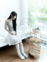 FLOWER BEAD JELLY SHOES