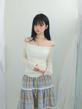 The Flower Lettering Slim Top
