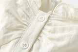 Frillet Denim Ruffle Blouse 231661012