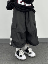burger track cotton shorts