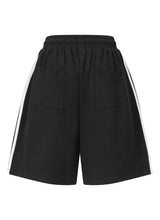 EVRO SIDE TRACK LINE SWEAT HALF PANTS (2COLOR)
