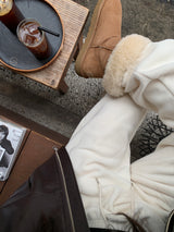 [MADE] Bear フリースツーウェイワイドパンツ