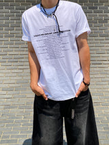 ハブドーンアレタリング半袖Tシャツ 3C