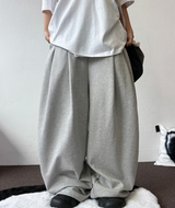 10000SOLD BACK-FRONT WIDE BALLOON PANTS🖤2COLOR 🩶S-XL