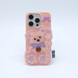SUN CASE PATCH HI BEAR PEACH