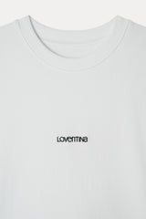 Essential Logo Tee_White