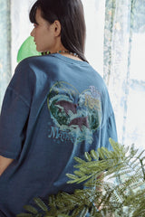 26SS★ Dolphin Hearts Pigment Short Sleeve Tee