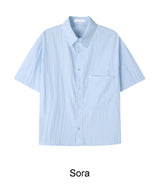 Tra Crop Nylon Short Sleeve Shirt