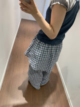 プレッピーレイヤードパンツ (2color)