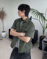 アラン ケーション ポケット ショートスリーブシャツ