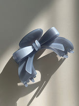 アーチリボンヘアクリップ (8color)