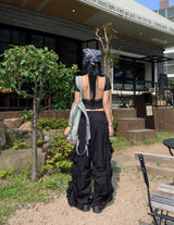 クロームクロススタッドフープスリッパ
