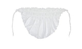 MEMORY WRAP SKIRT white