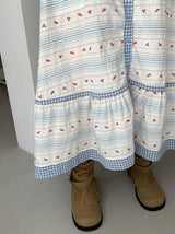 CARROT BUTTON FULL SKIRT (2C)