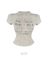 スケッチレタリングTシャツ